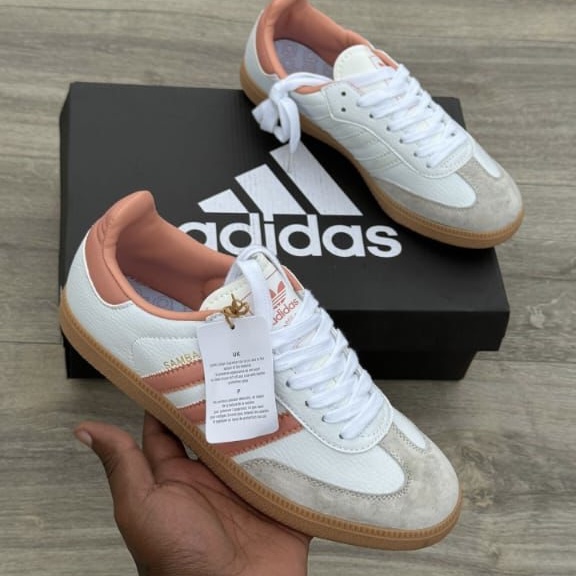 Adidas Samba Orange White